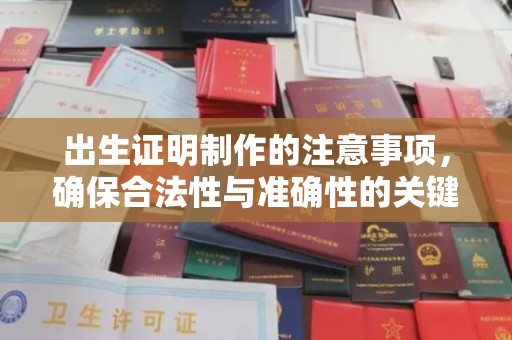 双清出生证明制作的注意事项，确保合法性与准确性的关键步骤
