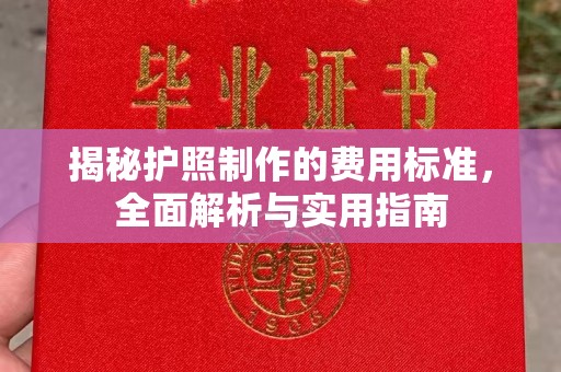 双清揭秘护照制作的费用标准，全面解析与实用指南